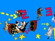 Atelier Musique et graphisme sur le thème "Rock et Animaux" (animé par le Club des Chats) 