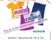 Braderie de la Solidarité 2013 de l’association Autremonde