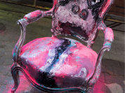 Exposition Lydie Arickx au Marché Dauphine