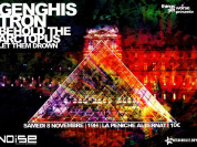 Concert, Paris, Genghis Tron, Péniche Alternat.