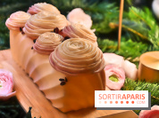 La magnifique Bûche de Noël de Léandre Vivier pour le Burgundy Paris 2023