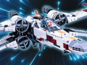 Noël 2018 à Qwartz : Un vaisseau X-Wing en legos