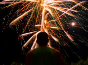 Feu d'artifice du 14 Juillet 2019 à Melun (77)