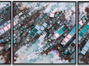 Exposition Technosphere d'Hendrik Czakainski à la galerie Wallworks