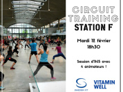 Circuit Training à Station F avec Swedish Fit 