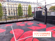 Le playground basket quai de Jemmapes rénové par la NBA et Foot Locker à Paris 
