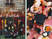 Monsieur Aristide dévoile son chalet d'hiver où la raclette est reine