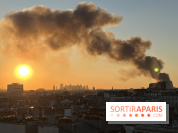 Paris : Incendie en cours dans le nord de la capitale