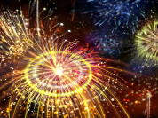 Feu d'artifice du 14 Juillet 2018 aux Ulis (91)