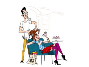 Un pop up store Voici dans le Marais