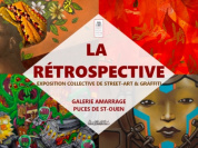 Exposition collective de street-art et graffiti à la Manufacture des Puces de Saint-Ouen