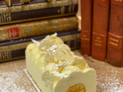 La bûche de Noël 2020 de David Gallienne (Top Chef 2020) pour Le Jardin des Plumes