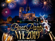 BOAT PARTY NYE 2019 « Notre-Dame de Paris » ( Bateau / Paris Historique / All Inclusive )