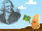 La pomme de terre s'expose dans le métro : à Parmentier bien sûr !