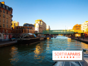 Croisière sur le canal de l'Ourcq