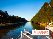 Croisière sur le canal de l'Ourcq