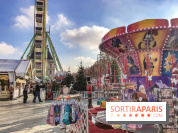 Le Marché de Noël des Tuileries à Paris, manèges