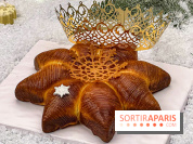 La Galette des Rois 2025 du Lutetia par Nicolas Guercio: un flocon gourmand à faire fondre de plaisir