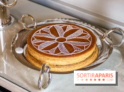Amande, Vanille & Praliné Spéculoos la galette des rois 2026 de Matthieu Carlin à l'Hôtel de Crillon