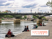 Visuel Paris quai de Seine, pont des arts