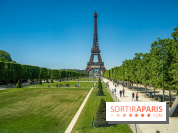 Visuel Paris Tour Eiffel Champs de Mars