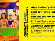 Provocative Women For Music - Summerclub n°4 à la Plage du Glazart