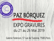 Exposition de gravures Paz Borquez