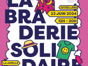 La braderie solidaire de Utopia 56 et du Secours Populaire au Point FMR