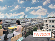 Créatures : le restaurant éphémère sur la terrasse des Galeries Lafayette, les photos