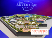 Visuels Disneyland Paris Disney Adventure World maquette