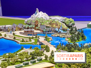 Visuels Disneyland Paris Disney Adventure World maquette Reine des Neiges