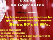 Oldies but Goodies, Comantes, Paris, Soirée, Clubbing
