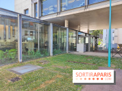 Parvis de la médiathèque de Gentilly