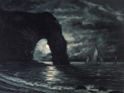 Eugène Delâtre, Etretat