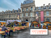 Place des délices, le Marché de Noël Italien place du Palais Royal