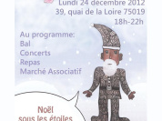 Noel sous les étoiles avec la famille du monde