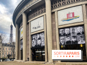 JR installe des portraits sur le Palais d'Iéna