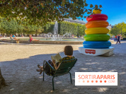 Photos : Jouets géants Fisher Price au Jardin du Palais Royal