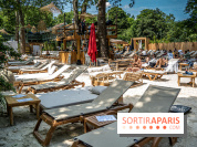 Le Beach Parisienne du Chalet du lac, la plage estivale à Paris