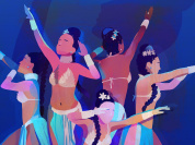 Un spectacle de danse polynésienne