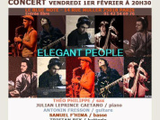 ELEGANT PEOPLE - Lancement du nouveau groupe jazz fusion