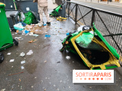 Visuel actualités - poubelle brûlée manifestation