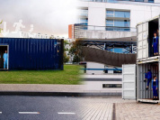 Ktha Compagnie fait escale devant la mairie du 11ème.