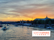 Visuels Paris - La Seine - Coucher de soleil