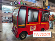 Visuels Paris - mini camion pompier gare