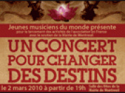 Un concert pour changer des destins