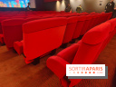 Visuels salles de spectacle et théâtres - salle de cinéma fauteuil rouge