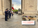 flamme soldat inconnu Arc de Triomphe
