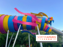 Le Jardin du Dragon, l'aire de jeux colorée au parc de la Villette