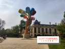 Visuel Paris 8e - printemps Jeff Koons jardin Champs Elysées